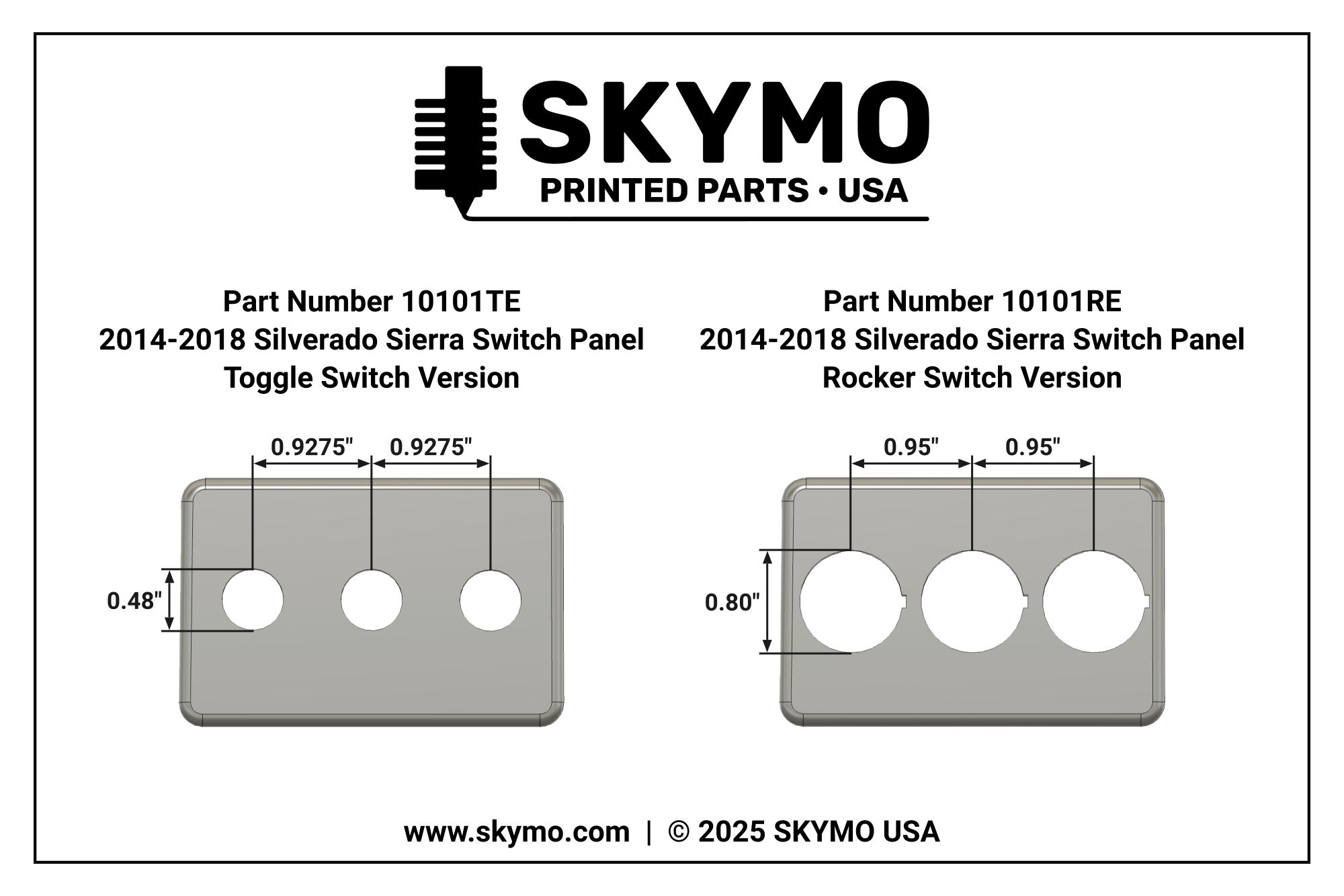 Dimensions Diagram