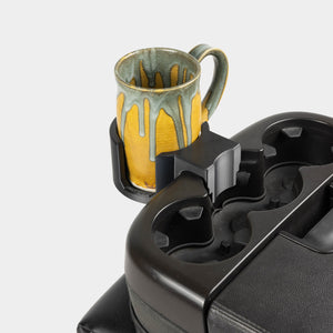 Mug Holder | 2007-2013 Silverado Sierra With Flip-Up Center Seat And 3 Cup Holders