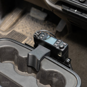 Radio Mount | 2014-2019 Silverado Sierra – Split Bench Seat With 3 Cup Holders