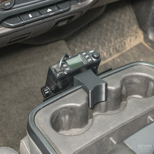 Radio Mount | 2014-2019 Silverado Sierra – Split Bench Seat With 3 Cup Holders