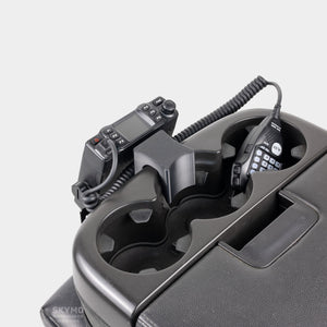 Radio Mount | 2007-2013 Silverado Sierra With Flip-Up Center Seat And 3 Cup Holders