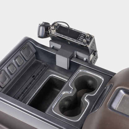 Radio Mount | 2014-2018 Silverado Sierra With Full-Length Center Floor Console