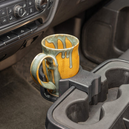 Mug Holder | 2014-2018 Silverado Sierra With Flip-Up Center Seat