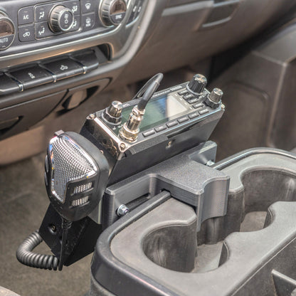 Radio Mount | 2014-2018 Silverado Sierra With Flip-Up Center Seat