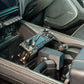 Radio Mount | 2019+ 5th Gen RAM With Full-Length Center Floor Console (Sliding Tray With Retractable Covers)