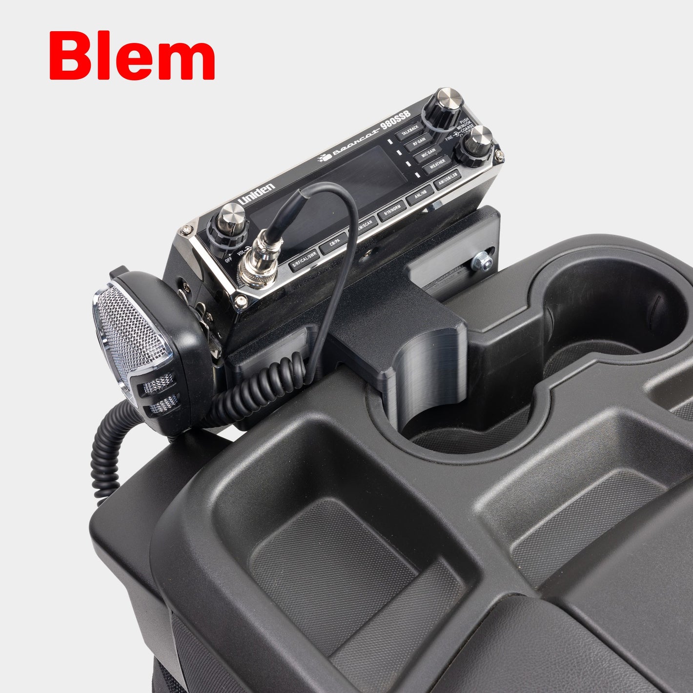 BLEM Radio Mount | 2019-2024 Silverado Sierra With Flip-Up Center Seat