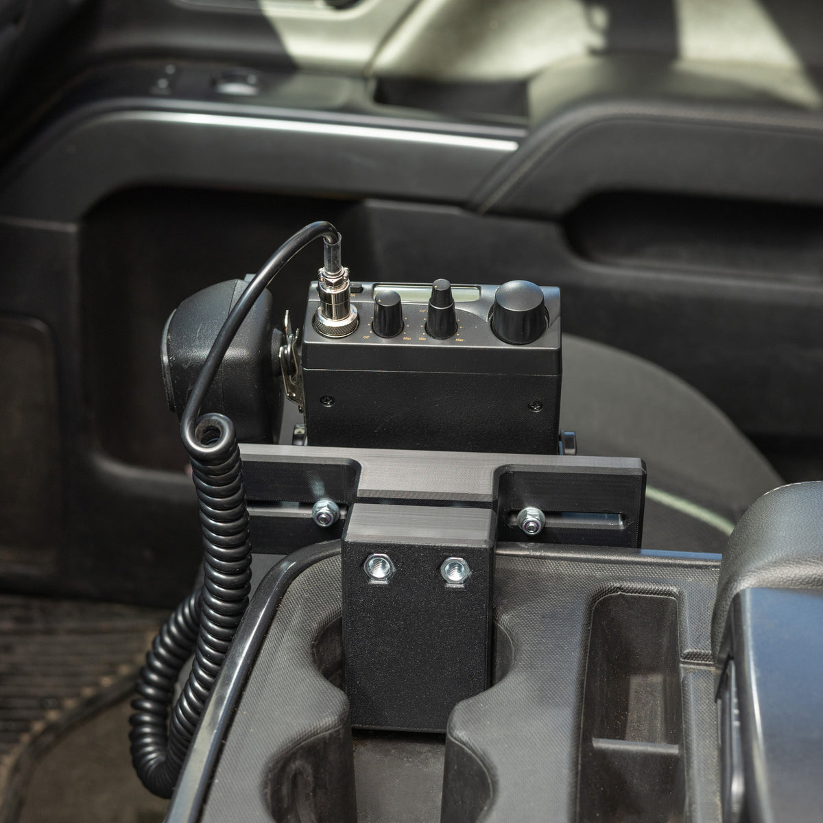 Radio Control Mount Adjustable Console Radio Mount | Clamping Mount Works with CB, Ham ...