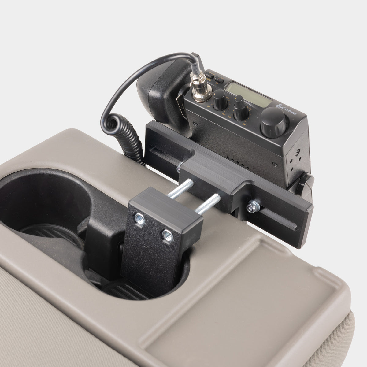 Radio Control Mount Adjustable Console Radio Mount | Clamping Mount Works with CB, Ham ...
