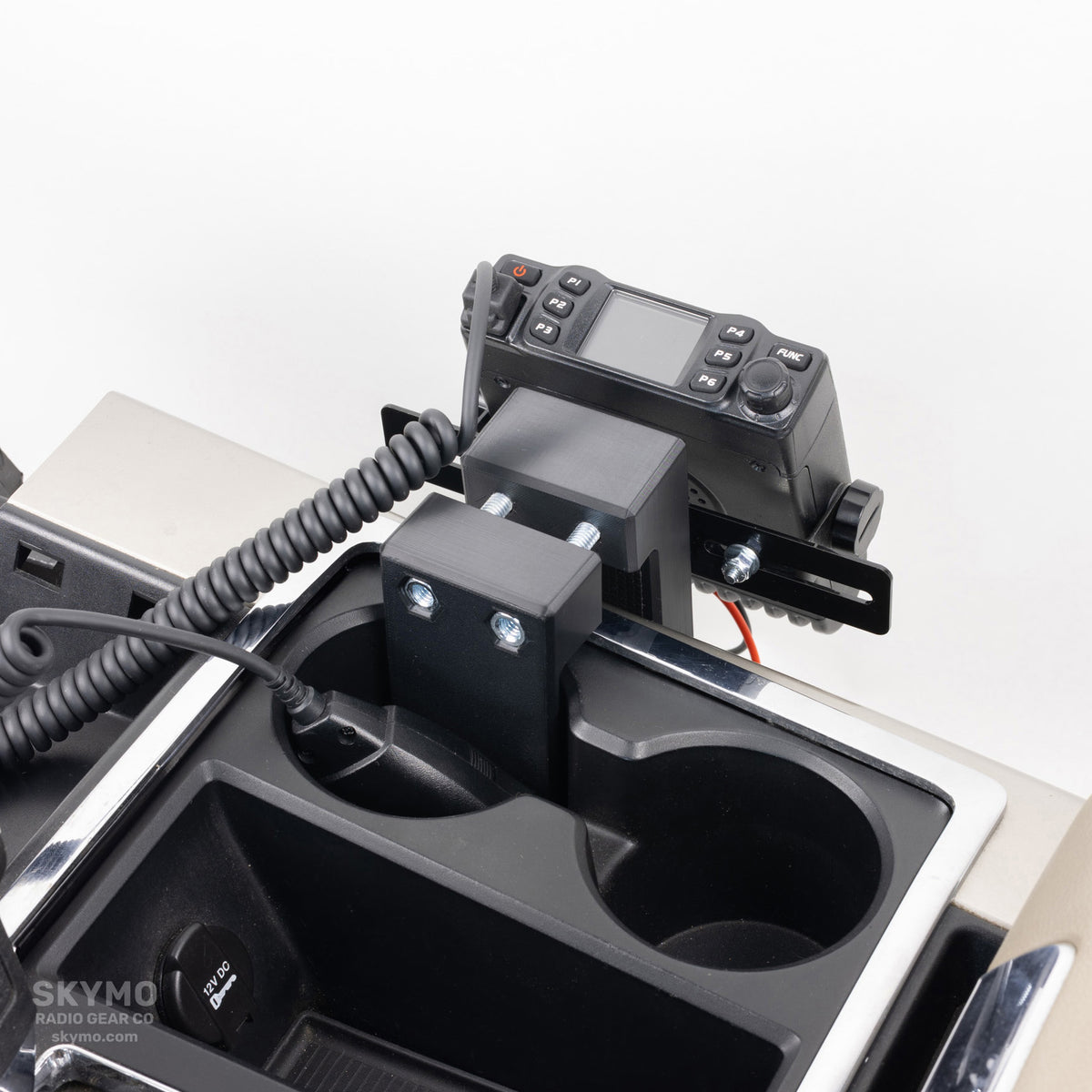 Radio Control Mount Adjustable Console Radio Mount | Clamping Mount Works with CB, Ham ...