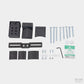 Adjustable Console Radio Mount - Clamping Mount Works With CB, Ham, GMRS Radios, Scanners and More